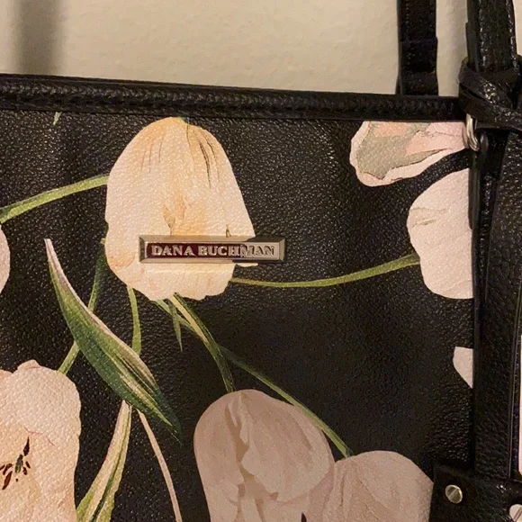 Dana Buchman Floral handbag - Picture 2 of 15